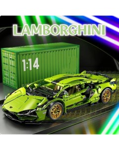 Конструктор Lamborghini Sian зеленая 1299 Деталей Panawealth
