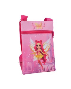 Набор для девочки Маленькая волшебница сумка и заколки для волос цвет розовый Nazamok