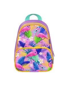 Рюкзак детский Непоседа фламинго 508 фиолетовый 20х11х28 Luris