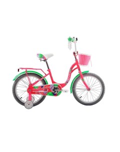 Велосипед детский Mistery C 18 2024 года розово зеленый Stels