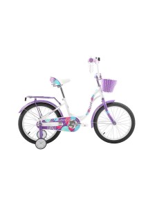 Велосипед детский Mistery C 18 2024 года бело фиолетовый Stels