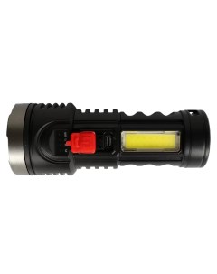 Фонарь светодиодный ручной АКБ USB 822 Police
