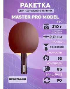Ракетка для настольного тенниса Master Pro Model FL Tts