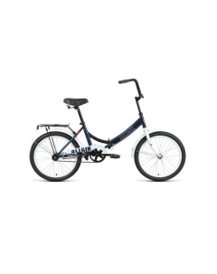 Велосипед 20 City 2022 цвет черный серый размер 14 Altair