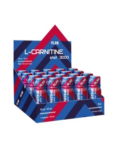 L Carnitine Shot 3000 20 амп вкус лесные ягоды Rline