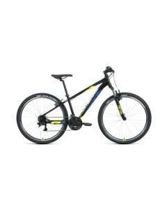Велосипед Apache 27 5 1 2 S 2021 15 черный желтый Forward