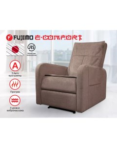 Массажное кресло реклайнер E COMFORT CHAIR F3005 FEF с электроприводом Терра Fujimo