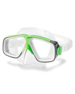 Маска для плавания Surf Rider Mask зеленая от 8 лет Bestway