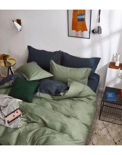 Комплект постельного белья Vip 70 2 спальный зеленый 1190 Tango