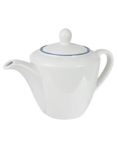 Чайник заварочный Blue Dapple фарфоровый 600 мл белый Steelite
