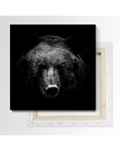 Картина Медведь 110х110 см на холсте 666059297 Nobrand