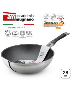 Сковорода вок Linea Chef 28 см Accademia mugnano