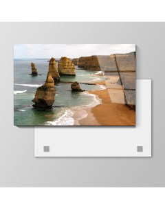 Картина Скалы в Океане 70х105 см на стекле 815810872 Nobrand