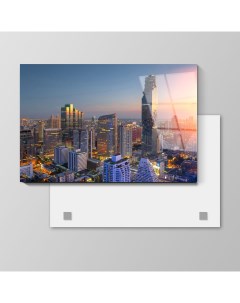 Картина Бангкок 70х105 см на стекле 71387706 Nobrand