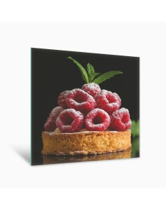 Картина на стекле Малиновый десерт AG 44 26 40х40 см Postermarket
