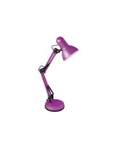 Настольная лампа KD 313 пурпурный металл пурпурный пластик Camelion