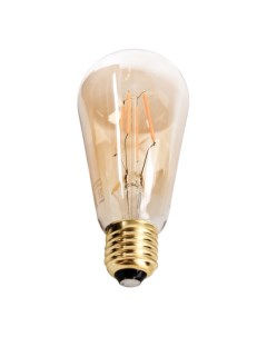 Лампа светодиодная LED FILAMENT VINTAGE ST64 E27 5 Вт 2700 K теплый свет Rev