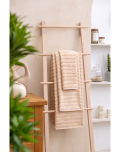 Полотенце махровое банное кухонное Defna бамбук 50х100 бежевый 1 шт Arya