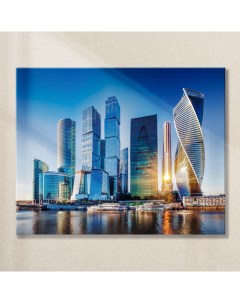 Картина на стекле Москва Сити AG 40 249 40х50 см Postermarket