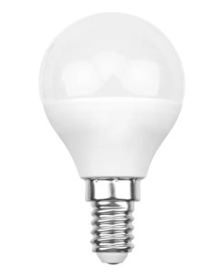 Лампа светодиодная Шарик GL 9 5 Вт E14 903 Лм 6500 K нейтральный свет Rexant