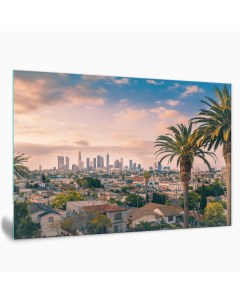 Картина на стекле Лос Анжелес AG 50х70 см Postermarket
