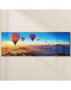 Картина на стекле Воздушные шары AG 33 16 33х95 см Postermarket