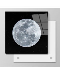 Картина на стекле Луна 90х90 см 58677034 Nobrand