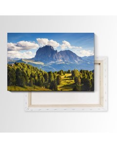 Картина Лето в Альпах 50х75 см на холсте 252388637 Nobrand
