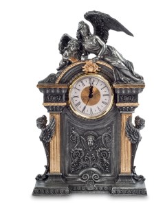 Часы в стиле барокко Ангел и его дитя Veronese
