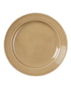 Тарелка для закусок Акварель 17 5 см золотисто коричневая Башкирский фарфор