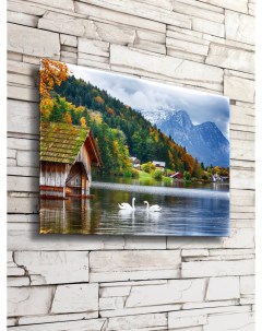Картина на стекле Горное озеро AG 40 241 Postermarket