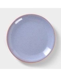 Тарелка ColorLife d 21 см h 2 6 см сиреневый Ломоносовская керамика