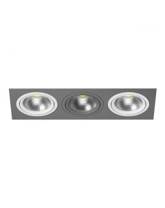 Встраиваемый светильник Intero 111 i839060906 серый WGW Lightstar