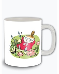 Кружка белая мультфильм муми тролль moomin 6639 Бруталити