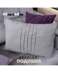 Декоративная подушка N1 40x60 см Velutto12 1 шт Берёзка