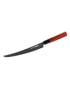 Нож кухонный Okinawa Stonewash слайсер для нарезки SO 0146BT Samura
