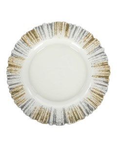 Тарелка десертная Aura 21 см белая Ardacam