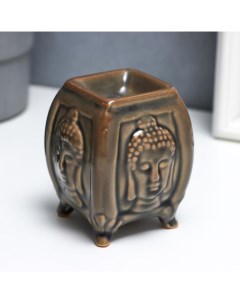 Аромалампа керамика Изображение будды 8 5х7 5х7 5 см 3467388 Sima-land