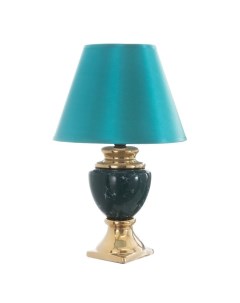 Настольная лампа Лайма Е14 40Вт зелено золотой Risalux