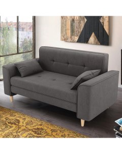 Раскладной диван Алито Твист 120х200 графитовый Фабрика мебели алито