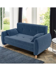 Раскладной диван Алито Твикс 120х200 синий Фабрика мебели алито