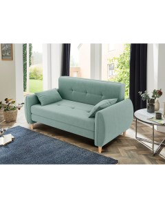 Раскладной диван Алито Твикс 120х200 мятно голубой Фабрика мебели алито