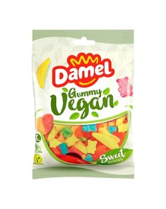 Жевательный мармелад Vegan в сахаре 80 г Damel