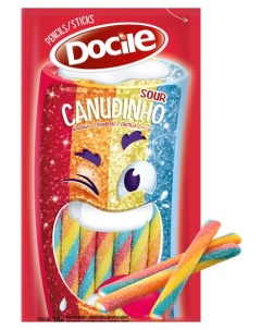 Мармелад цветные карандаши со вкусом клубники 15 г Docile