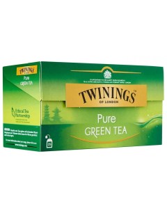 Чай зеленый Pure Green Tea 2 г x 25 пакетиков Twinings
