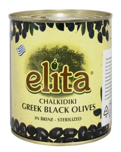 Греческие маслины без косточки Colossal 121 140 850мл ж б Греция Elita