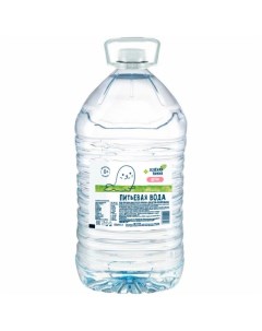 Вода детская питьевая негазированная 5 л Зеленая линия