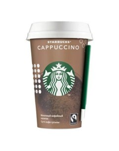 Напиток кофейный молочный капучино карамель 2 5 220 мл Starbucks