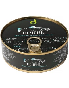 Печень форели в оливковом масле 220г Ecofood