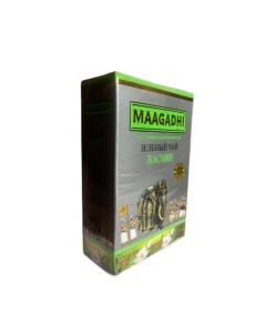 Чай зеленый с жасмином листовой 100 г Maagadhi